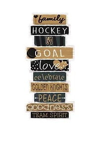 NHL Vegas Golden Knights 24 Inch Celebrations Stack Sign