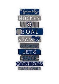 NHL Winnipeg Jets 24 Inch Celebrations Stack Sign