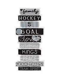 NHL Los Angeles Kings 24 Inch Celebrations Stack Sign