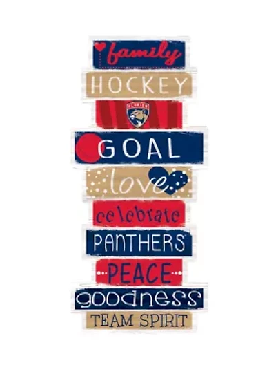 NHL Florida Panthers 24 Inch Celebrations Stack Sign