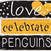 NHL Pittsburgh Penguins 24 Inch Celebrations Stack Sign