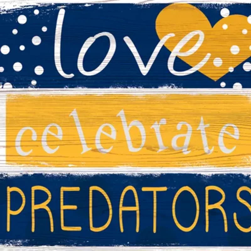 NHL Nashville Predators 24 Inch Celebrations Stack Sign