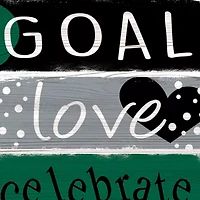 NHL Dallas Stars 24 Inch Celebrations Stack Sign