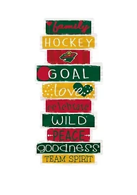 NHL Minnesota Wild 24 Inch Celebrations Stack Sign