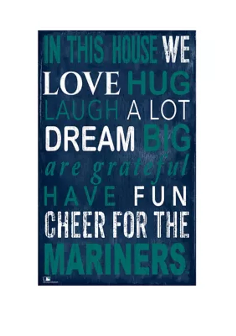MLB Seattle Mariners In This House Sign