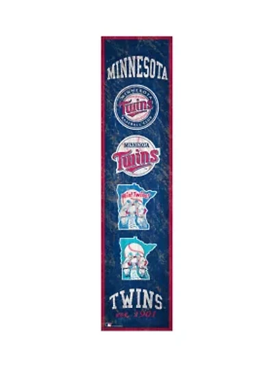 MLB Minnesota Twins Heritage Banner