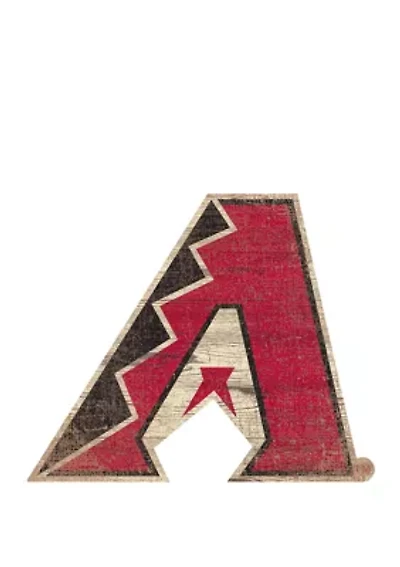 MLB Arizona Diamondbacks Distressed Logo Cutout Sign