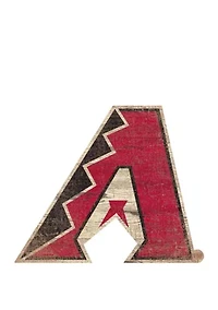 MLB Arizona Diamondbacks Distressed Logo Cutout Sign