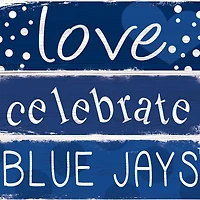MLB Toronto Blue Jays Celebrations Stack 24 in x 10 in Sign
