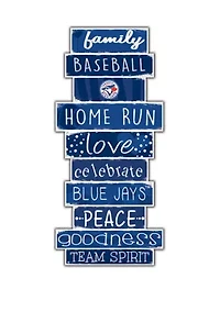 MLB Toronto Blue Jays Celebrations Stack 24 in x 10 in Sign