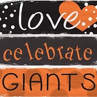 MLB San Francisco Giants Celebrations Stack 24 in x 10 in Sign