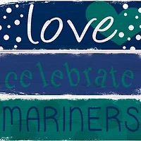 MLB Seattle Mariners Celebrations Stack 24" Sign