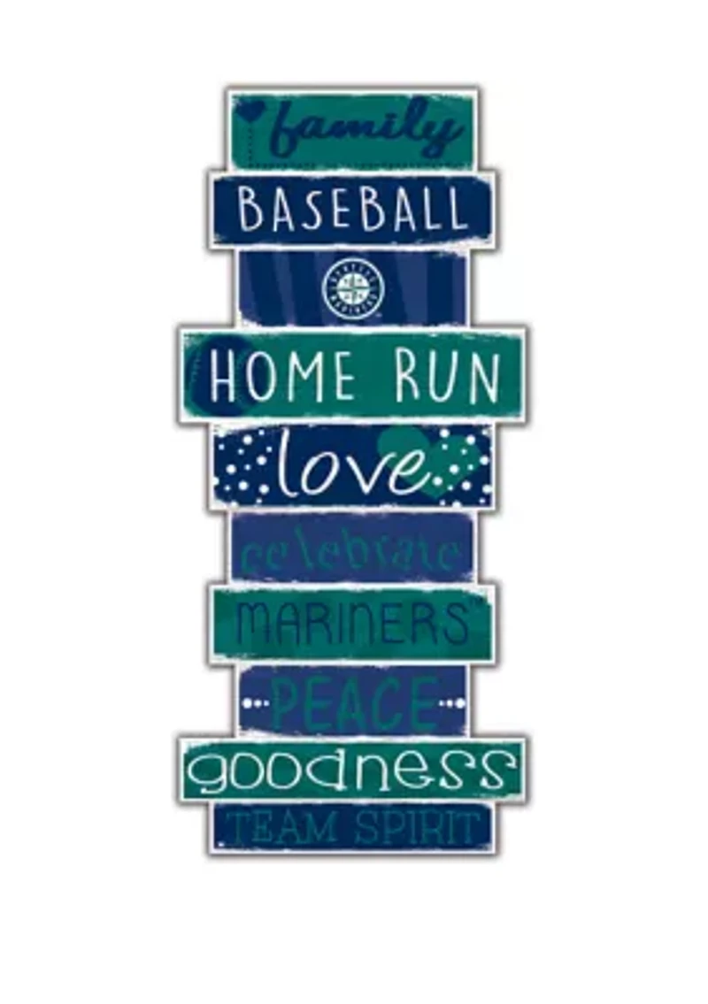 MLB Seattle Mariners Celebrations Stack 24" Sign