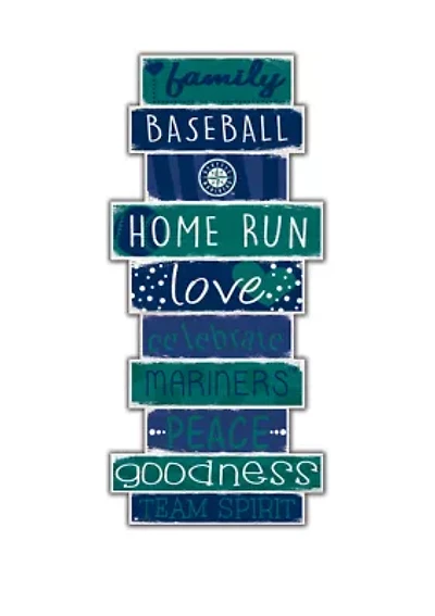 MLB Seattle Mariners Celebrations Stack 24" Sign