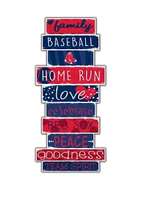 MLB Boston Red Sox Celebrations Stack 24 in x 10 in Sign