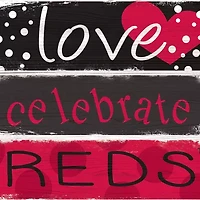 MLB Cincinnati Reds Celebrations Stack 24 in x 10 in Sign