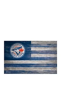 MLB Toronto Blue Jays Distressed Flag 11x19