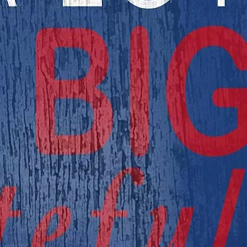 NFL New York Giants 11 in x 19 in In This House Sign