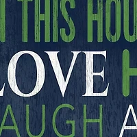 NFL Seattle Seahawks In This House Sign