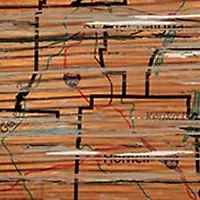 NFL Buffalo Bills Distressed State Cutout Wall Art