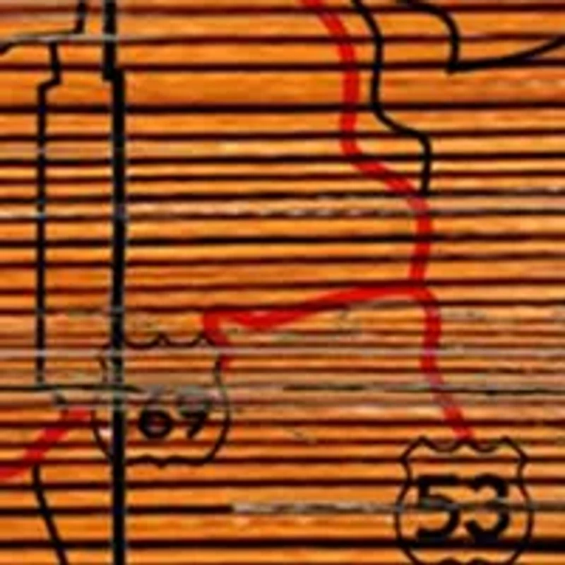 NFL Los Angeles Rams Distressed State Cutout Wall Art