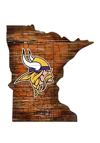 NFL Los Angeles Rams Distressed State Cutout Wall Art