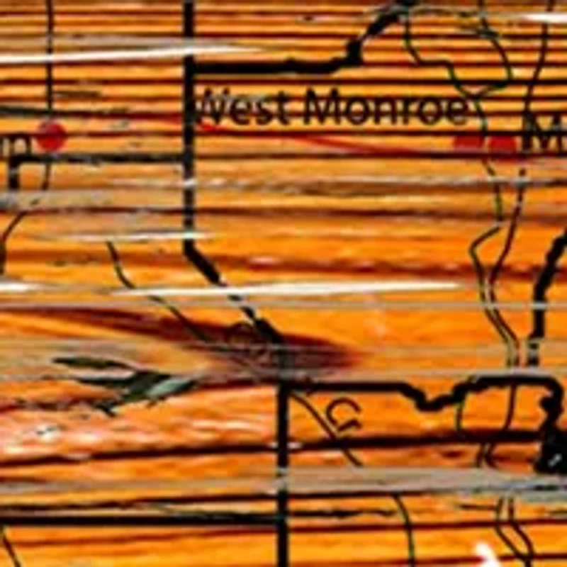 NFL New Orleans Saints Distressed State Cutout Wall Art