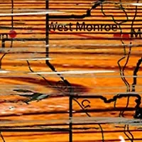 NFL New Orleans Saints Distressed State Cutout Wall Art