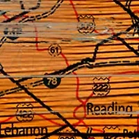 NFL Philadelphia Eagles Distressed State Cutout Wall Art