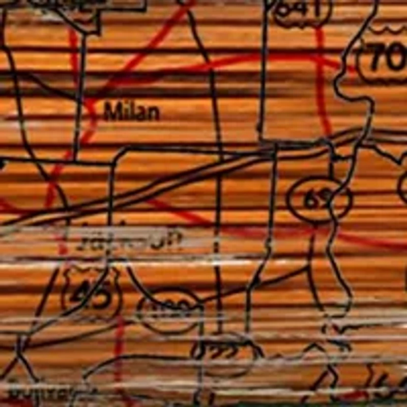 NFL Tennessee Titans Distressed State Cutout Wall Art