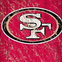 NFL San Francisco 49ers 6 in x 24 in Vertical Heritage Banner 