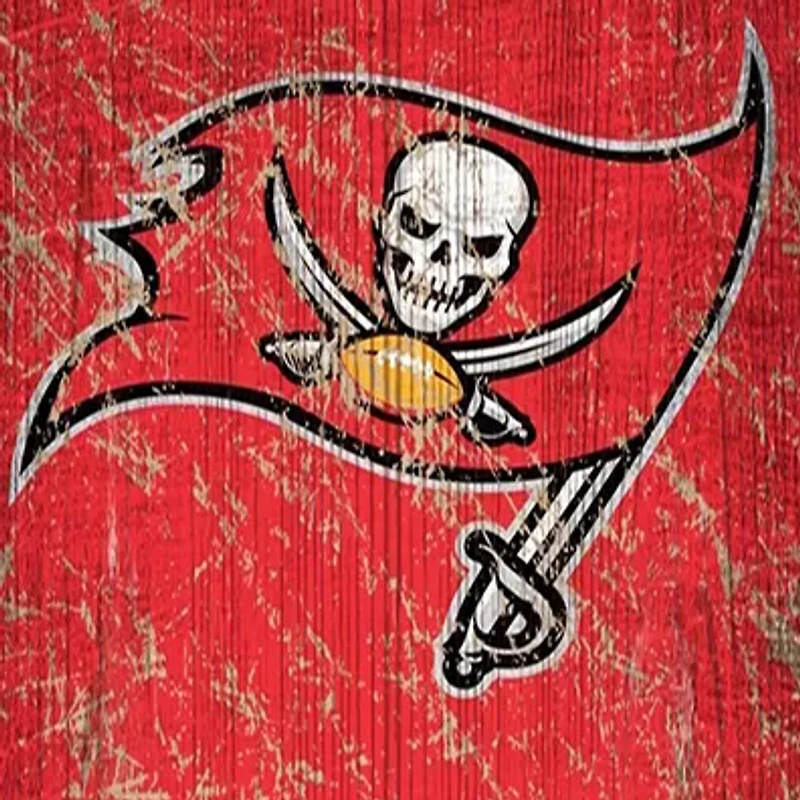 NFL Tampa Bay Buccaneers 6 in x 24 in Vertical Heritage Banner 