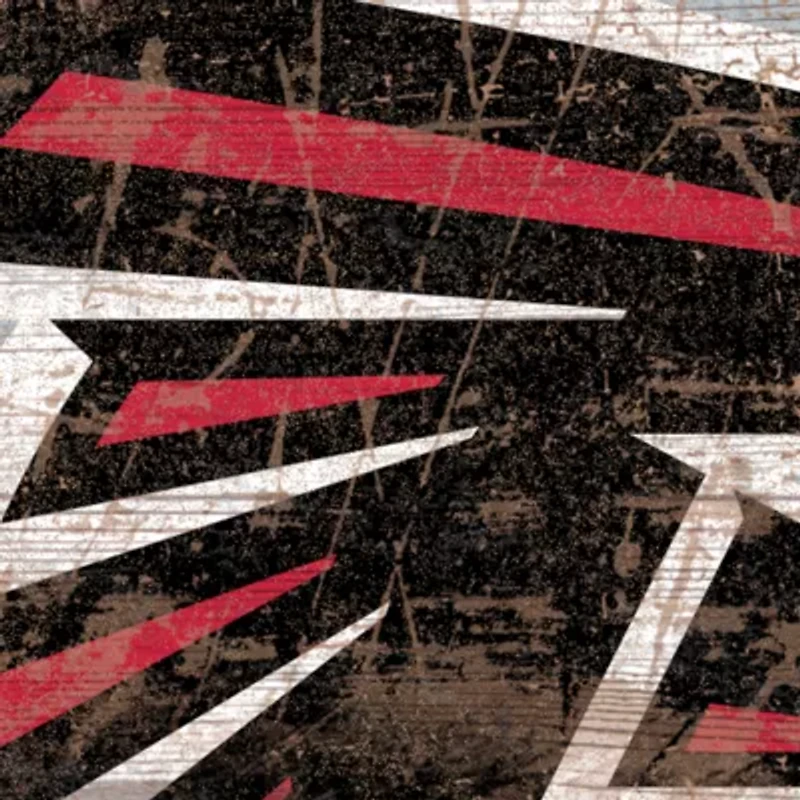 NFL Atlanta Falcons Distressed Logo Cutout Sign