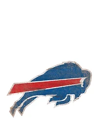 NFL Buffalo Bills Distressed Logo Cutout Sign