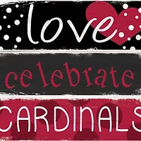 NFL Arizona Cardinals Celebrations Stack 24 in x 10 in Sign
