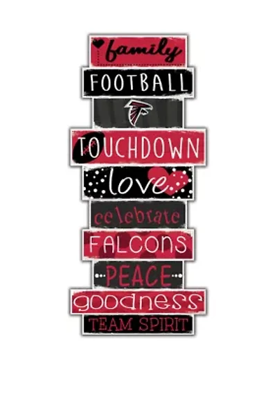 NFL Atlanta Falcons Celebrations Stack 24 in x 10 in Sign