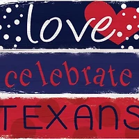 NFL Houston Texans Celebrations Stack 24 Inch Sign