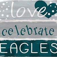NFL Philadelphia Eagles Celebrations Stack 24 Inch Sign