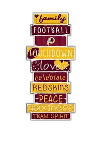 NFL Washington Redskins 24 Inch Celebration Stack Sign