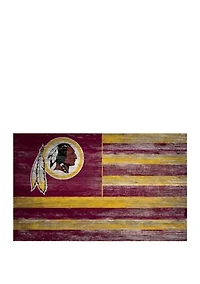 NFL Washington Redskins 11 in x 19 in Distressed Flag 
