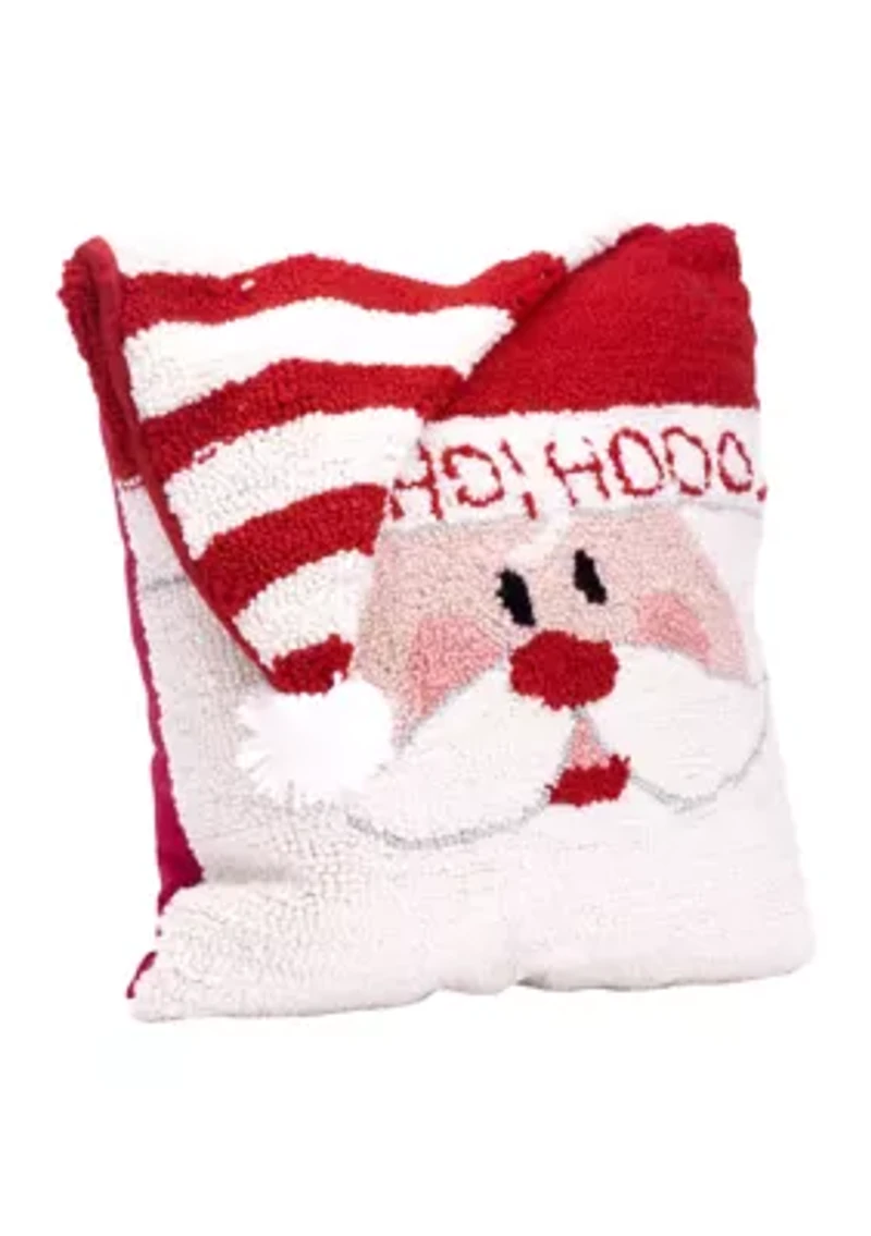 Hooked 3D Santa Pillow