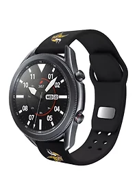 NFL Minnesota Vikings 20 Millimeter Silicone Band Compatible with Samsung Watch