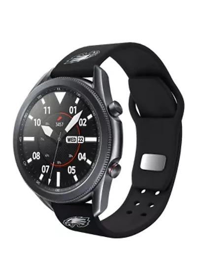 NFL Philadelphia Eagles 20 Millimeter Silicone Band Compatible with Samsung Watch