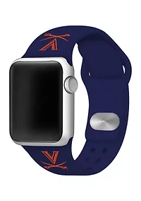 NCAA Virginia Cavaliers Silicone Apple Watch Band Millimeter