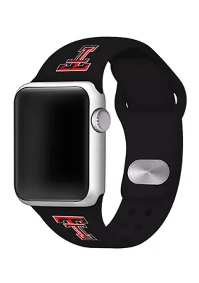 NCAA Texas Tech Raiders Silicone Apple Watch Band 38 Millimeter