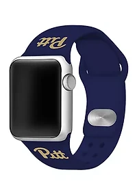 NCAA Pittsburgh Panthers Silicone Apple Watch Band 38 Millimeter