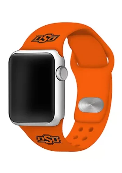 NCAA Oklahoma State Cowboys Silicone Apple Watch Band 38 Millimeter