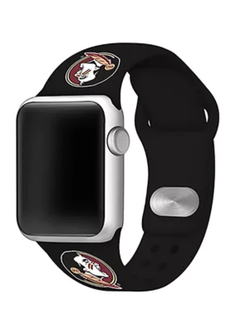NCAA Florida State Seminoles Silicone Millimeter Apple Watch Band