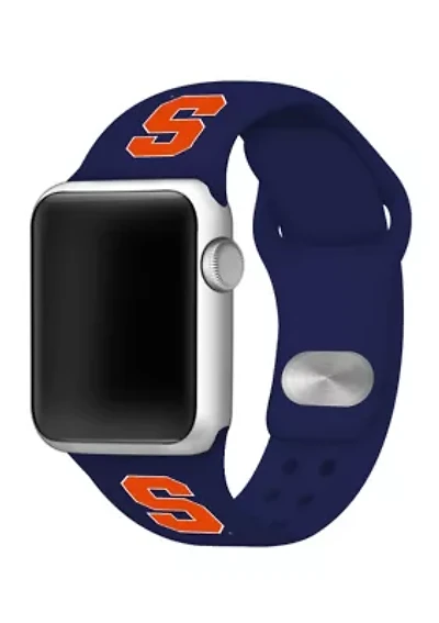 NCAA Syracuse Orange Silicone Apple Watch Band 38 Millimeter