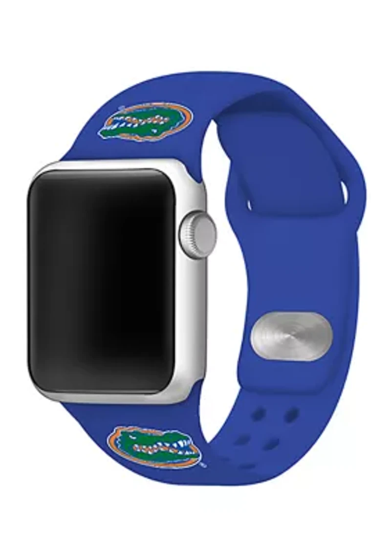 NCAA Florida Gators Silicone Apple Watch Band 42 Millimeter